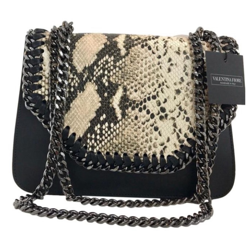 VALENTINA FIORE made in Italy Leather crossbody